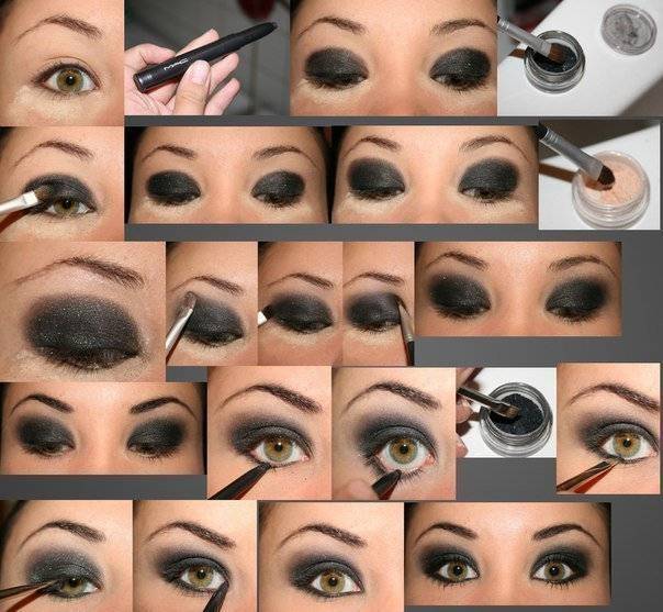 Как сделать макияж для больших глаз
