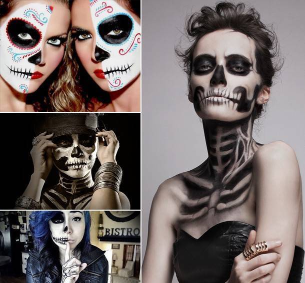 На хэллоуин макияж для парней и девушек: идеи и особенности