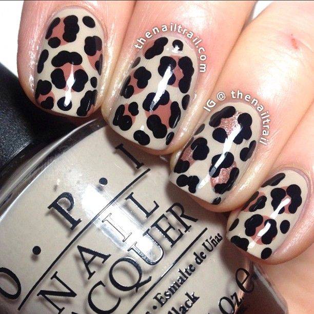 Леопардовый дизайн ногтей — урок и примеры | красивые ногти - дополнение твоего образа