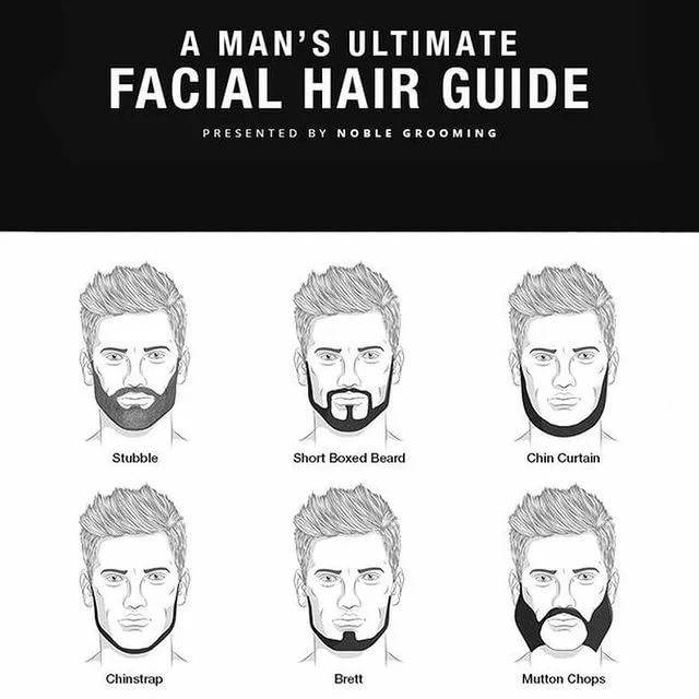 Виды бороды у мужчин: фото и названия, разновидности стрижек с усами и без, как подобрать подходящую форму по типу лица