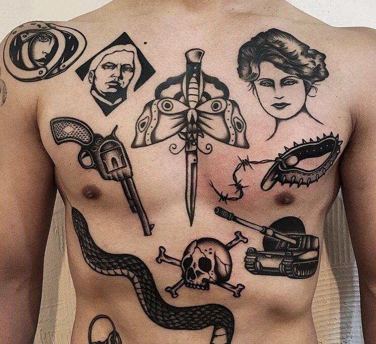 Маленькие тату для мужчин: 30 вариантов эскизов татуировок, которые захочется набить  | playboy