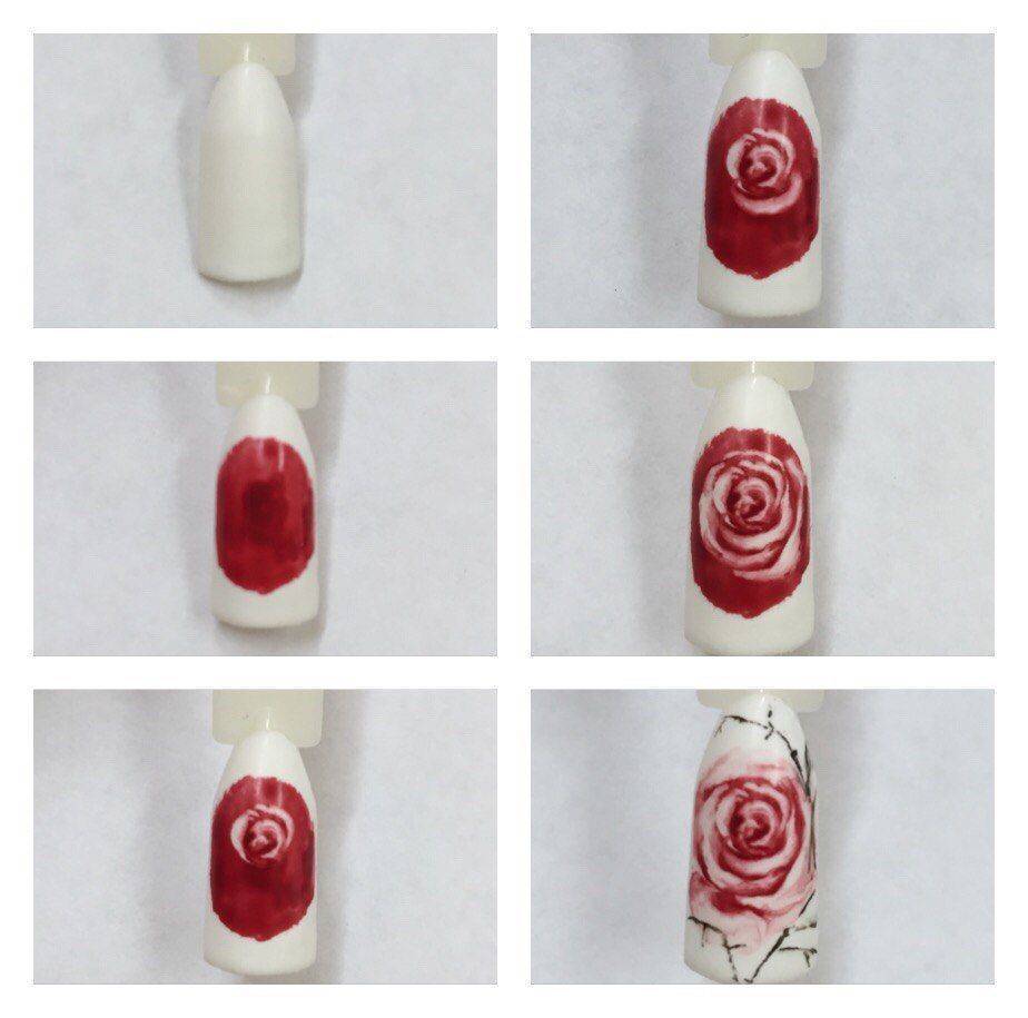 Дизайн ногтей с розами 2022 фото варианты - модный журнал