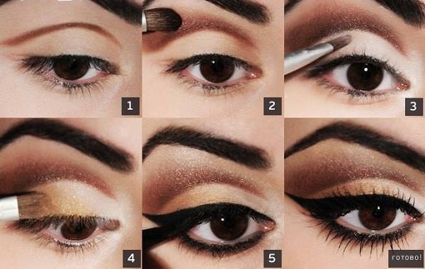 Как сделать макияж «кошачий глаз»: техника, правила и секреты