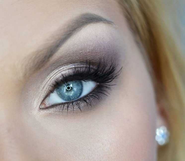 ???? макияж для голубых глаз и светлых и темных волос (вечерний, дневной)