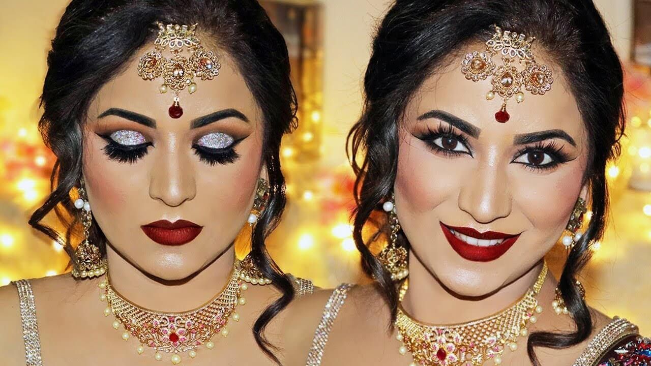 Индийский макияж глаз фото пошагово