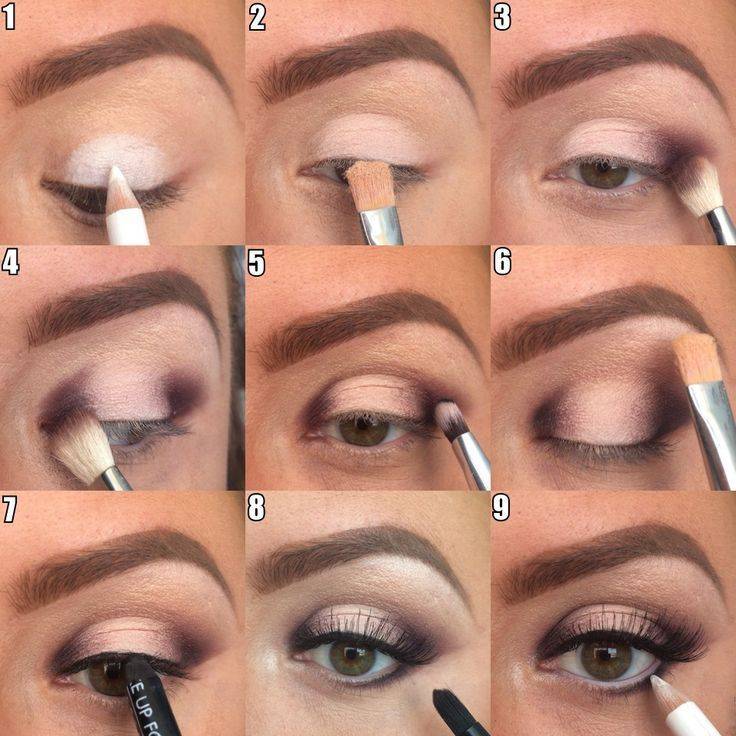 Макияж глаз. Пять этапов нанесения макияжа. Часть 2