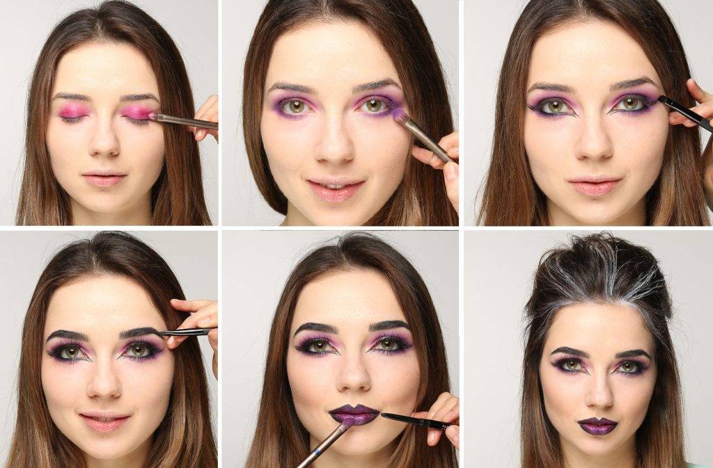 Как правильно наносить макияж на лицо в домашних условиях: пошагово видео+фото