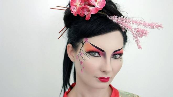 Нанесение японского макияжа: примеры и фото мейкап на русских девушках