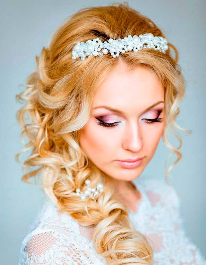 Греческая коса с фатой: стиль свадебных причесок (на свадьбу)