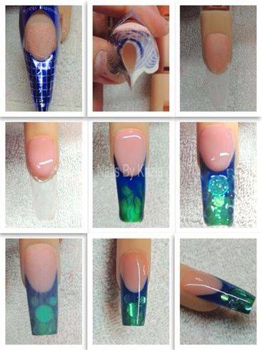 Нейл-дизайн акварельной росписью - технологии выполнения • журнал nails