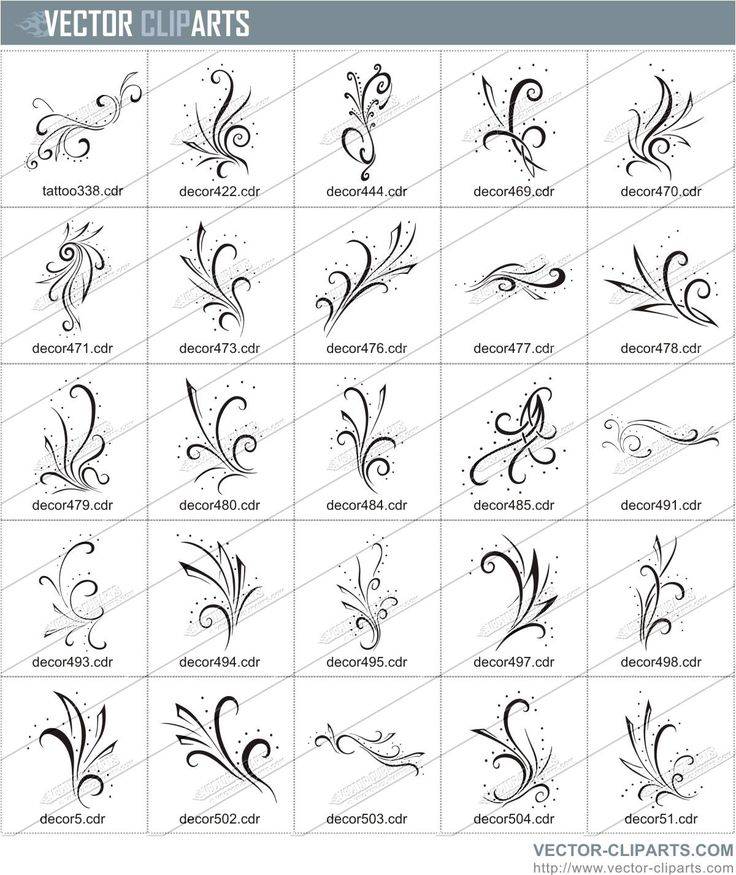Схемы рисунков: красивый нейл-арт на ногтях – это просто!