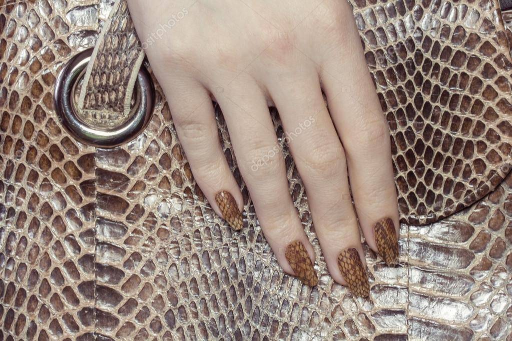 Модный дизайн ногтей 2020 змеиная кожа: как сделать гель лаком в домашних условиях
