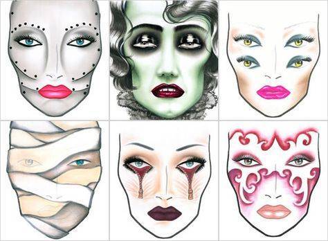Необычный стиль макияжа – pop art