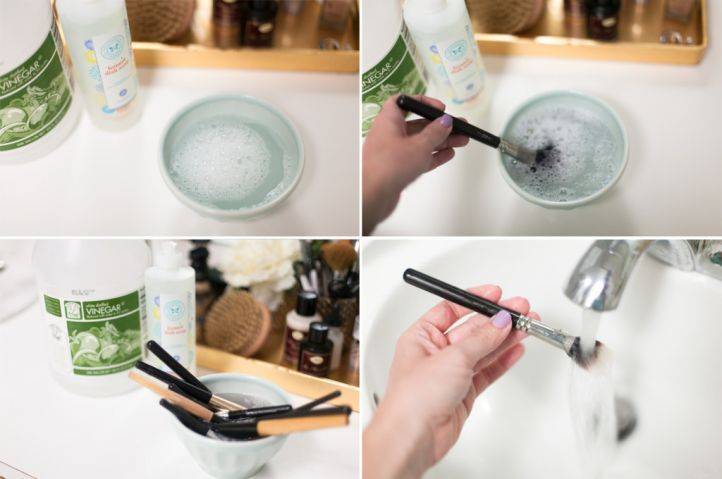 Как мыть кисти для макияжа в домашних условиях, как часто – основы ухода