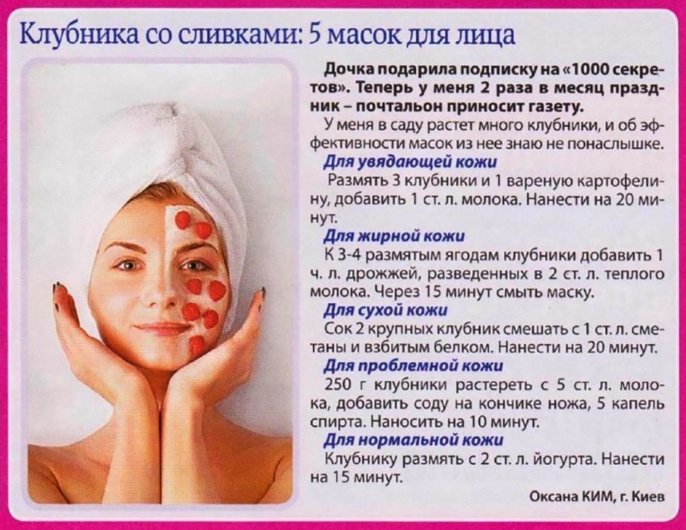 Самые эффективные маски для подтянутой кожи лица
