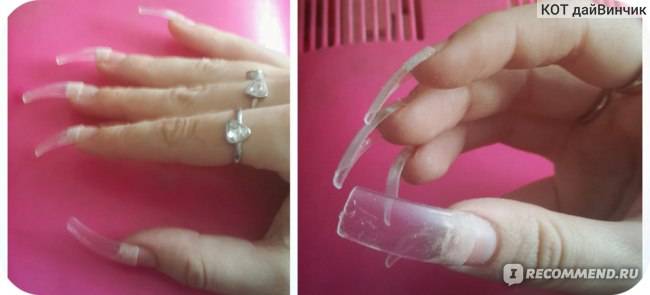 Как правильно клеить накладные ногти