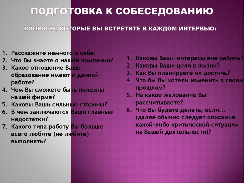 Как пройти собеседование в салон красоты